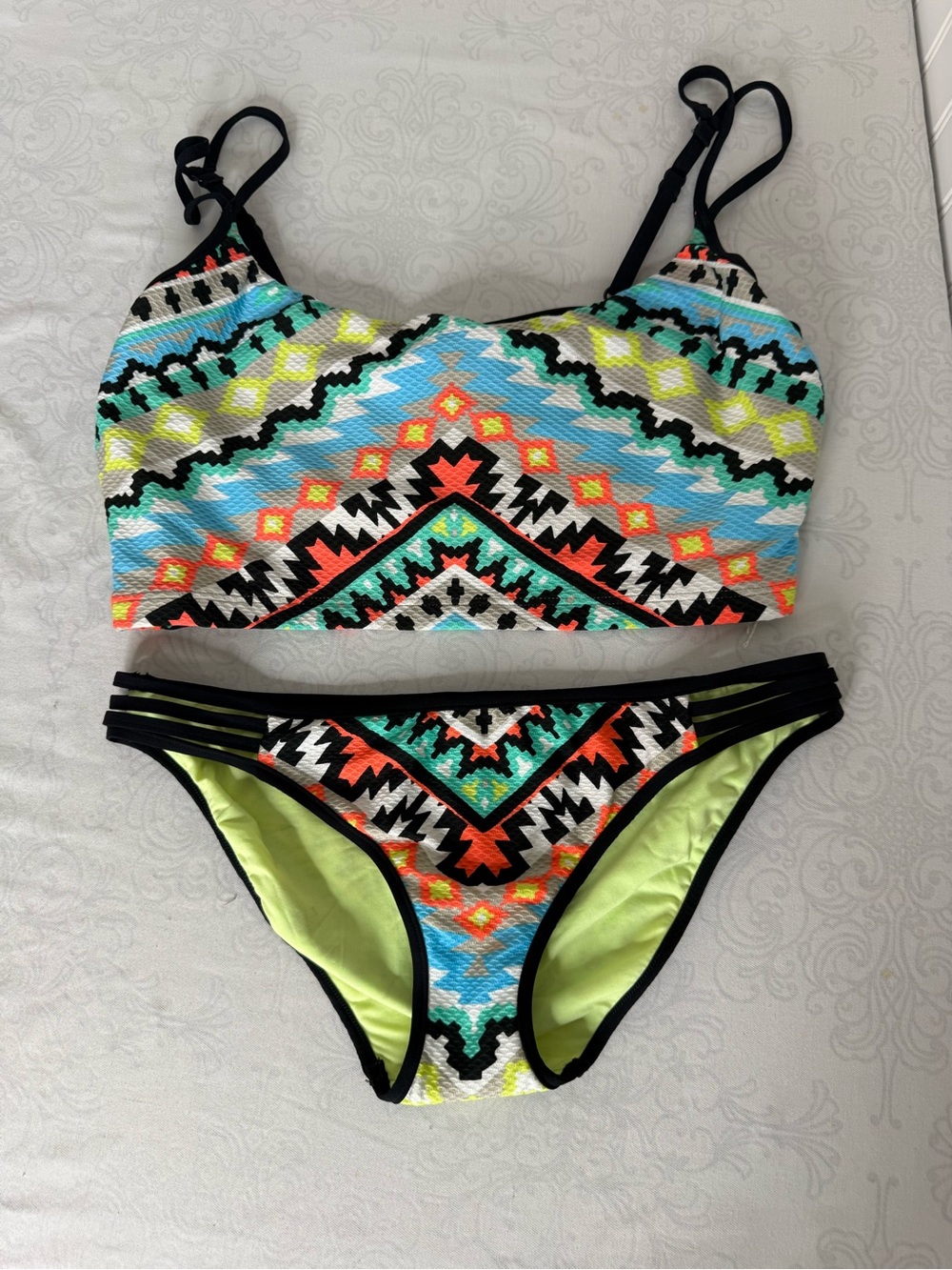 Seafolly Australia Swim Top Size 12 and Swim Bottom Size 10